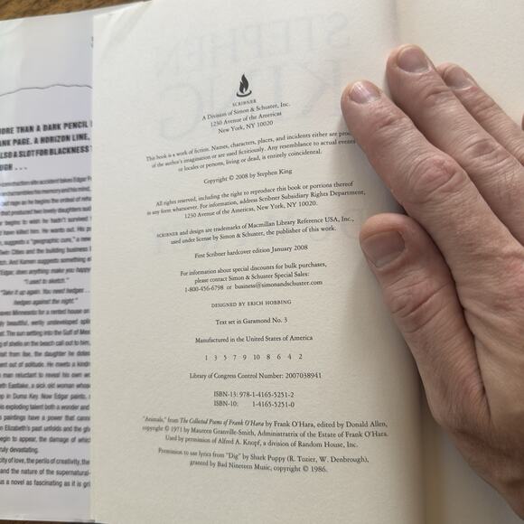 Duma Key by Stephen King (2008, Hardcover) 1st Scribner Edition - Gently Used - Picture 6 of 7